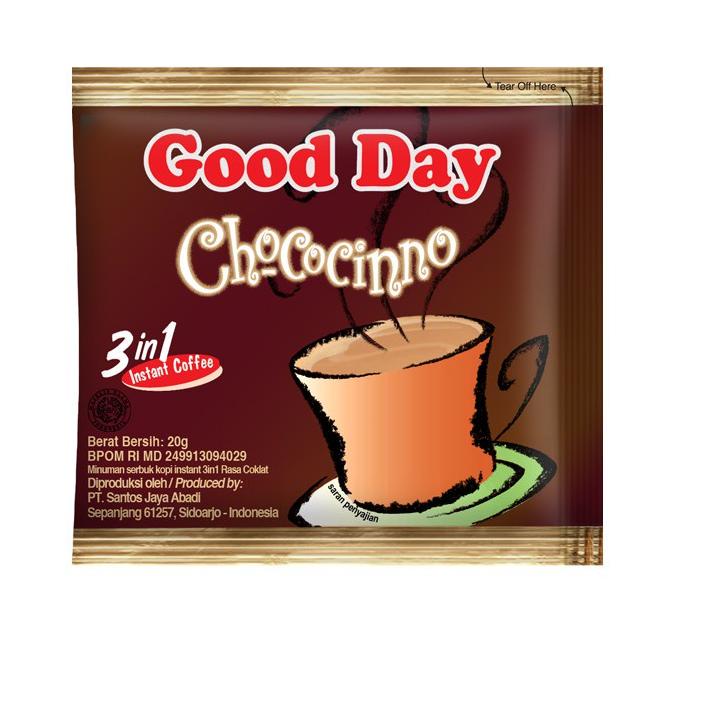 

✨PROMO Good Day Chococinno BAG (isi 50 sachet / 5 renteng) | GD Chococinno | Chococino | Kopi harga bersaing