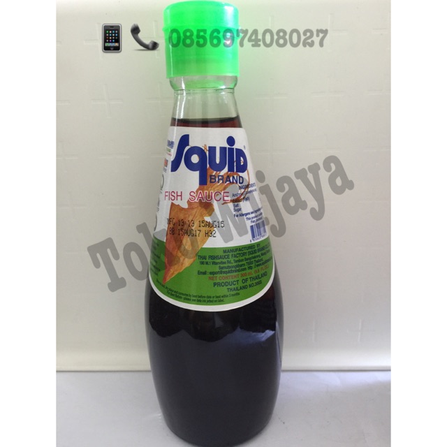 Squid Brand Kecap Ikan Thailand (300ml)