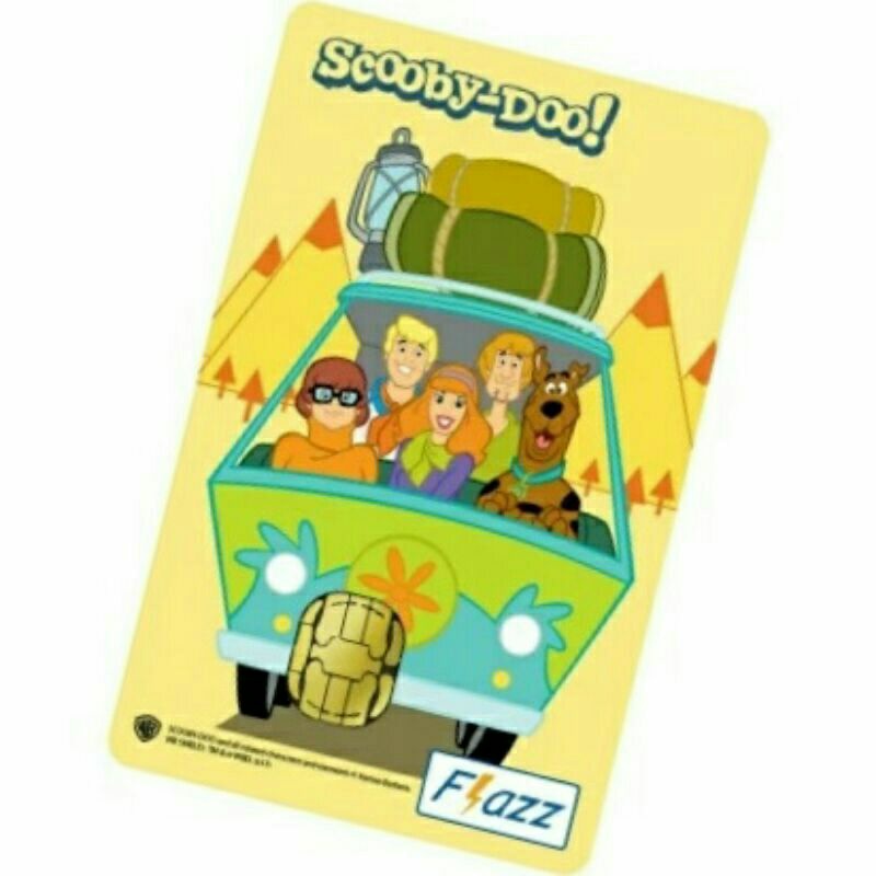 SPESIAL EDITION FLAZZ BCA SCOOBY-DOO /Mystery Machine Series ORI /Like eTOLL eMONEY Tapcash or Brizzi