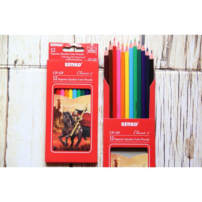 

Sale!! Pensil Warna Kenko Classic 12 Color Terbaru