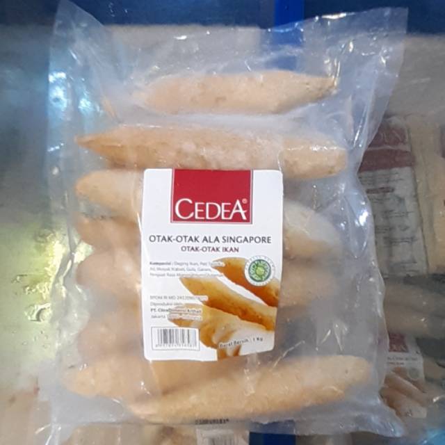 

Cedea otak otak ikan ala singapure 1kg