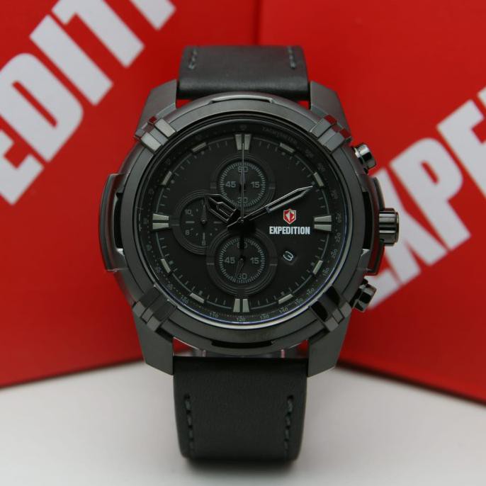 Jam Tangan Pria Expedition E 6786 / E6786 Full Black Original D5Ijhg6Mwr