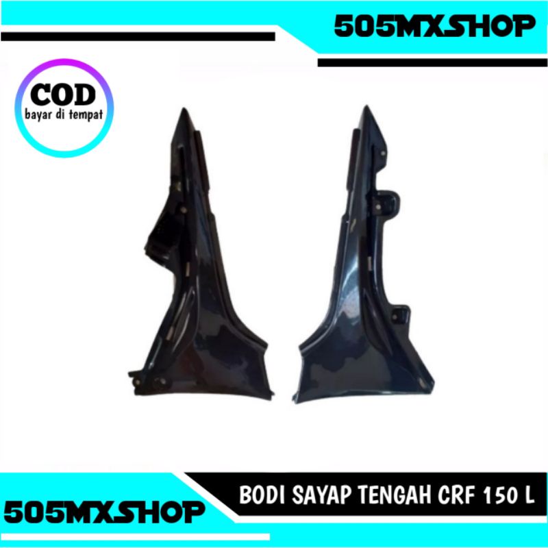 SIDE PANEL CRF 150 L - COVER BODI SAYAP TENGAH CRF 150 L - BODI CRF 150 L TRAIL SUPERMOTO