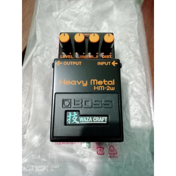 Efek Gitar Boss Heavy Metal Hm-2w