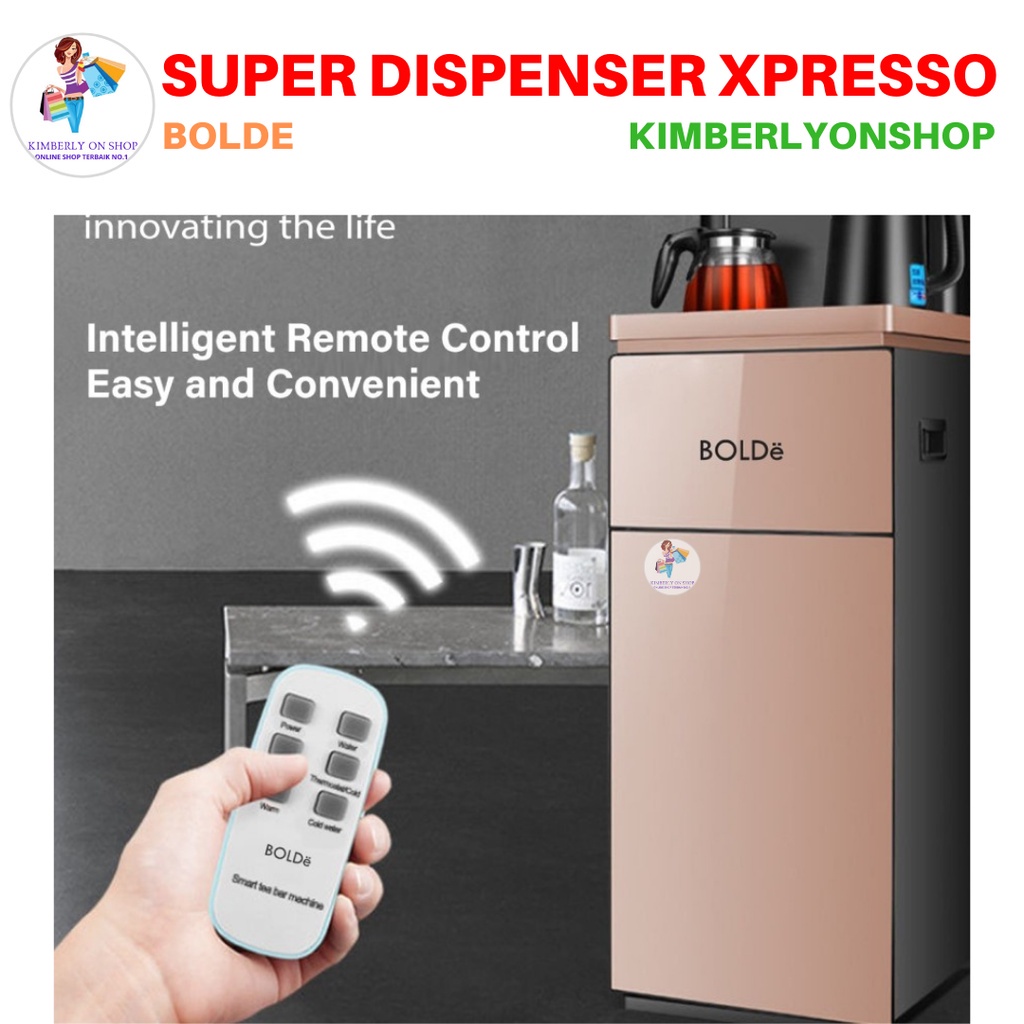 Super Dispenser Xpresso Dispenser Air Galon Bawah Plus Remote BOLDe