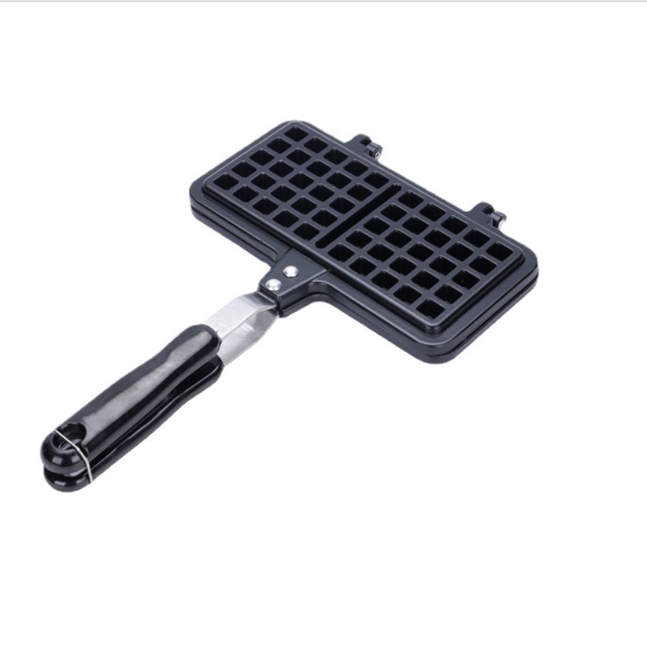 Waffle Pan Maker / Cetakan Kue Manual Wafel Pancake Croffle Marble Anti Lengket