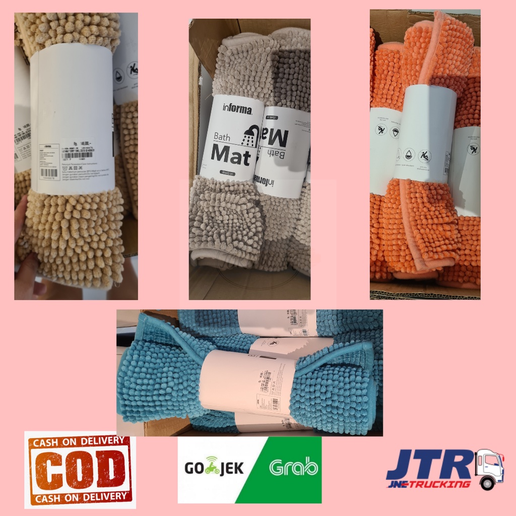[COD] [SAMEDAY] Informa bath mat, keset cendol, keset kamar mandi, keset serbaguna, keset antislip