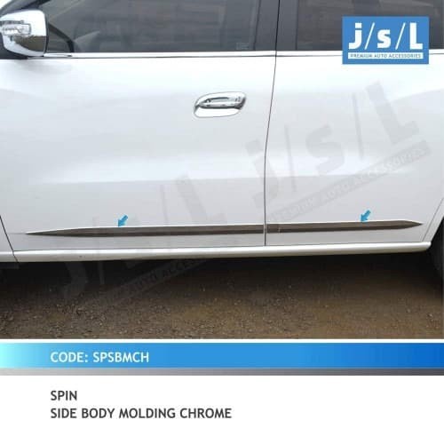 Side Body Moulding Chrome Spin