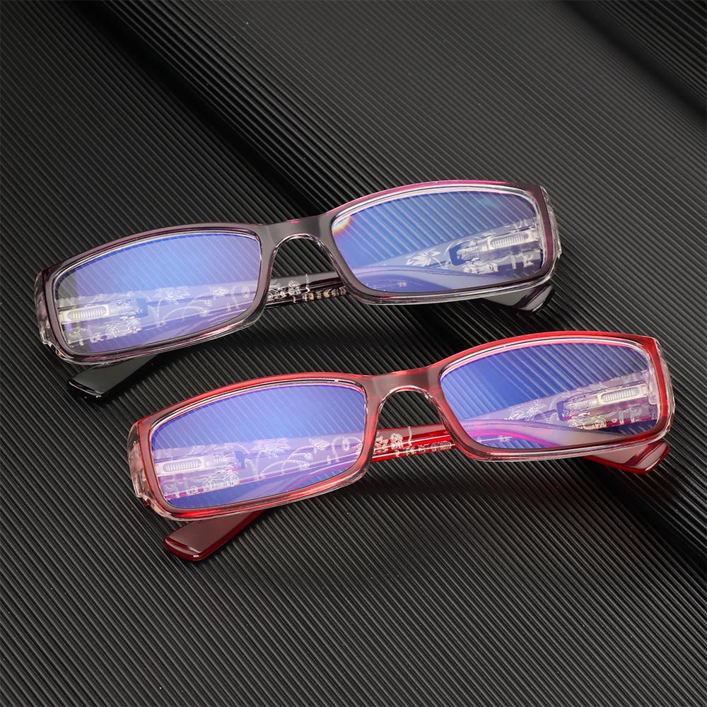 Kacamata Baca Portable Ultra Ringan Motif Bunga