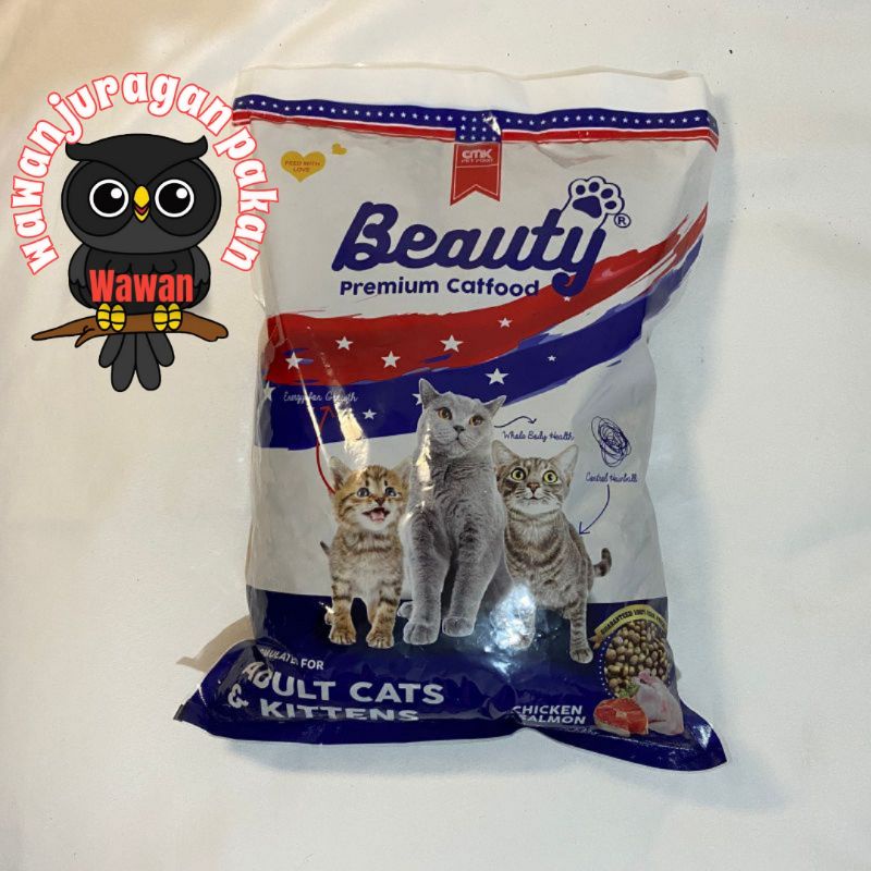 BEAUTY PREMIUM MAKANAN KUCING KERING CAT DRY FOOD