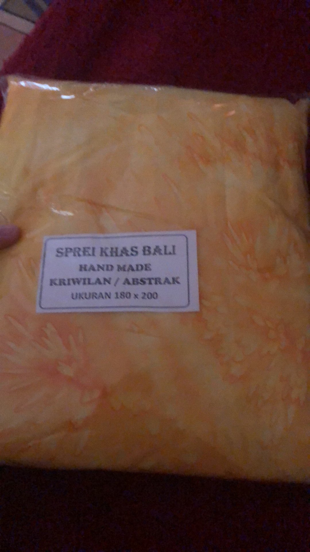 Sprei Bali Polos/bercak