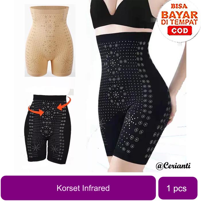 Celana Korset Infrared Slim Pants Pelangsing Pengecil Pembakar Lemak Infra Red_Cerianti