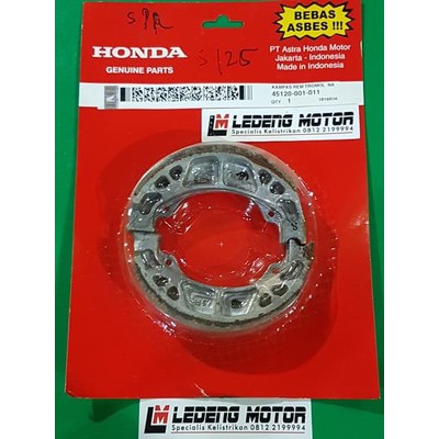 Kampas Rem Tromol Belakang Supra Grand Revo Karisma Blade AHM Original