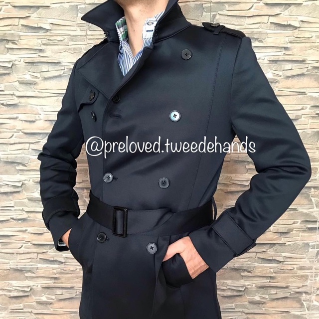 [Preloved / Second]   ZARA MAN - Trench Coat / Jaket / Mantel / Jas Pria