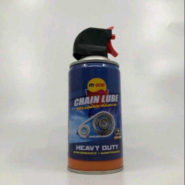 Pelumas rantai/chain lube heavy duty 300 ml m-one