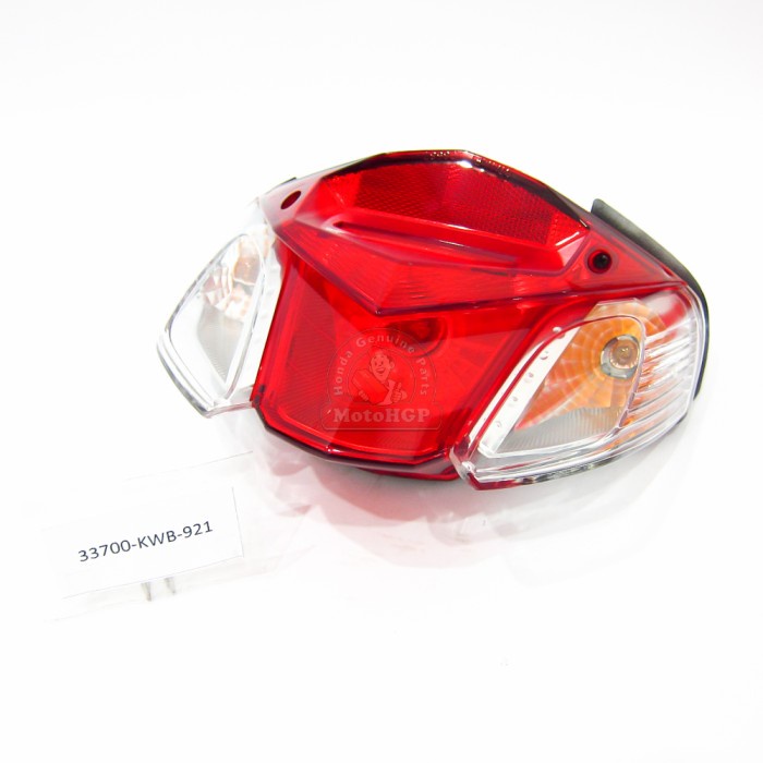 STOP ASSY BLADE ORIGINAL LAMPU STOP BLADE 110 STOP LAMP HONDA BLADE OLD 33700-KWB-921