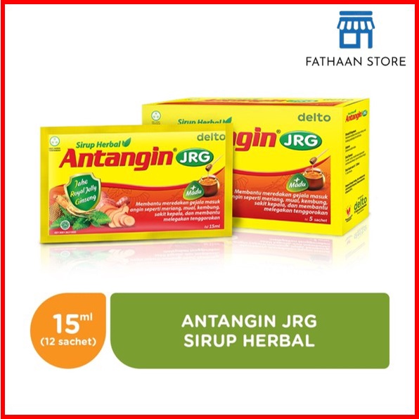 

Antangin JRG Sirup Herbal 15 ml X 12 Pcs (1 Box)