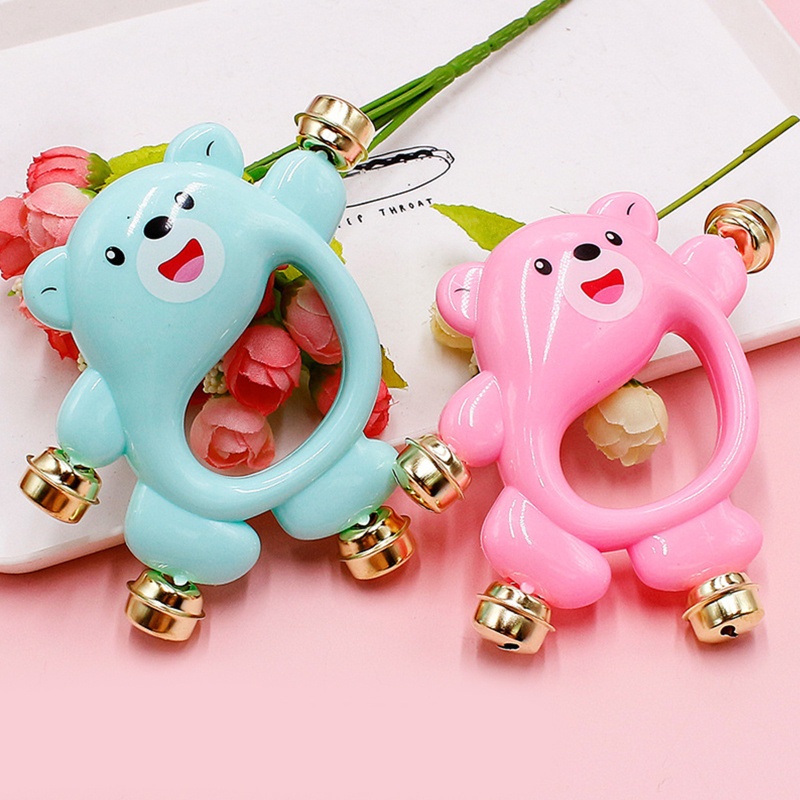 Mary Musical Baby Handbell Sensory Baby Training Rattle Toy Stroller Tempat Tidur Aksesoris