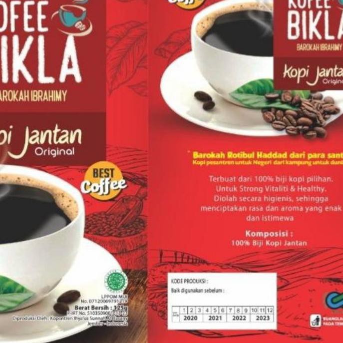 

PROMO 11.11 (odd-234) GROSIR KOPI / KOFFE / COFFEE BIKLA JANTAN DAN REMPAH