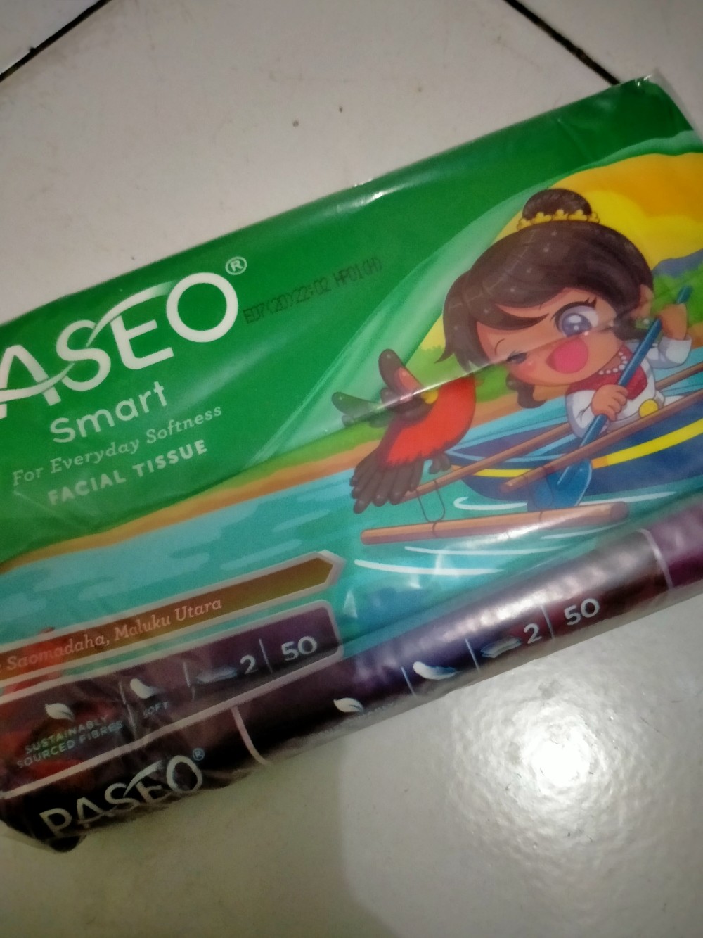 Tissue Paseo Travelpack 50 Sheet X 2 Ply/tisu Paseo/tisue Paseo/tissue Paseo/tisu/tisue/tissue/