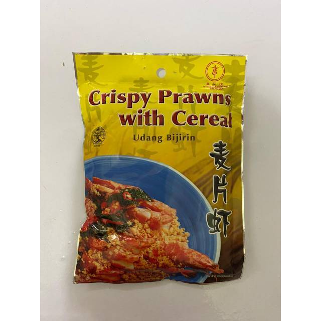 Star Flower Brand Crispy Prawns with Cereal / Nestum 