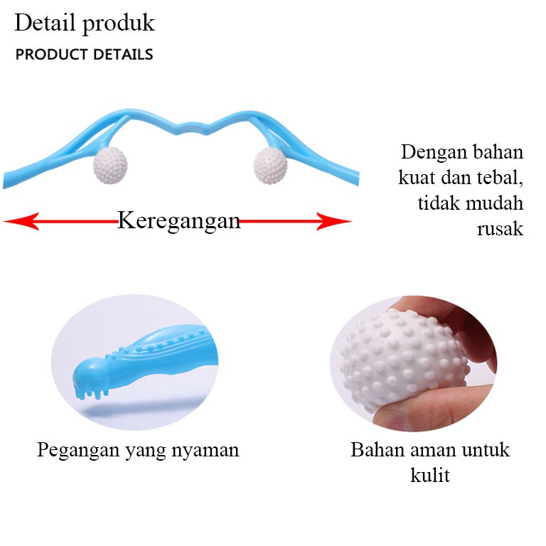 Alat Pemijat Leher Refleksi Terapi Kesehatan Leher