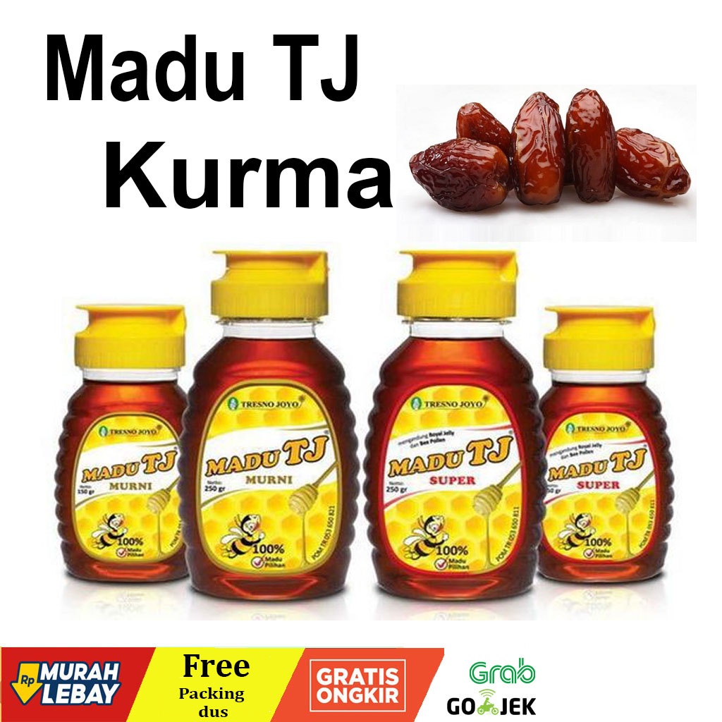 

Madu TJ Kurma 150gr / Madu Kurma Madu Tresnojoyo - Tj Kurma 150gr