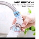 Sambungan Kran Air Wastafel Elastis Shower Keran Tambahan