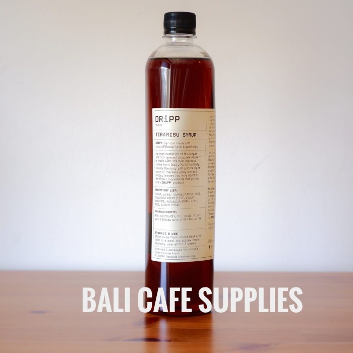 

DRiPP Tiramisu syrup 760 ml - sirup rasa tiramisu