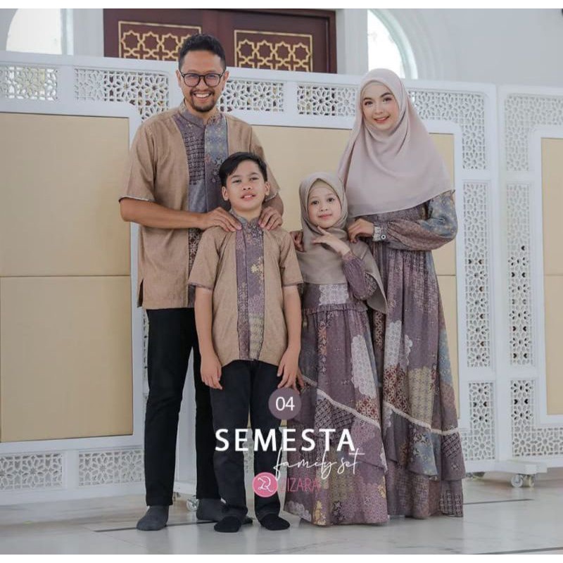 ZIZARA - SARIMBIT  SEMESTA  04(BROWN)