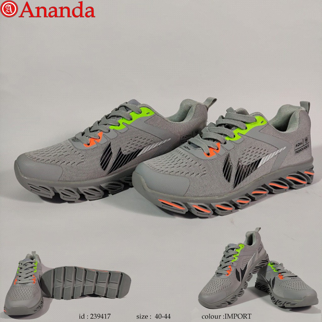 Sepatu Sneakers pria dewasa sol lentur KDM