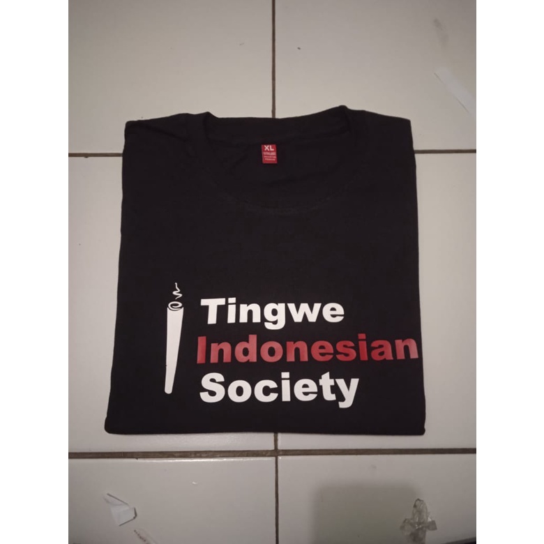 Terlaris COD T-Shirt Kaos Tingwe Indonesian Society / Kaos komunitas Bako