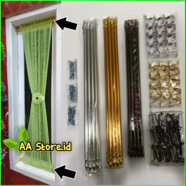 STIK GORDEN KUPU KUPU | STIK GORDEN IKAT KUPU KUPU | batang gorden kupu kupu