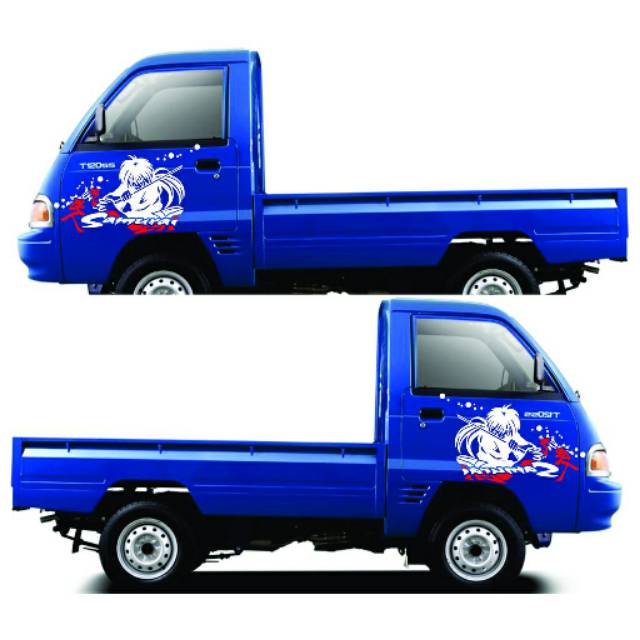  Stiker  Mobil  kartun terbaru  Stiker  cuting Mobil  pick up 