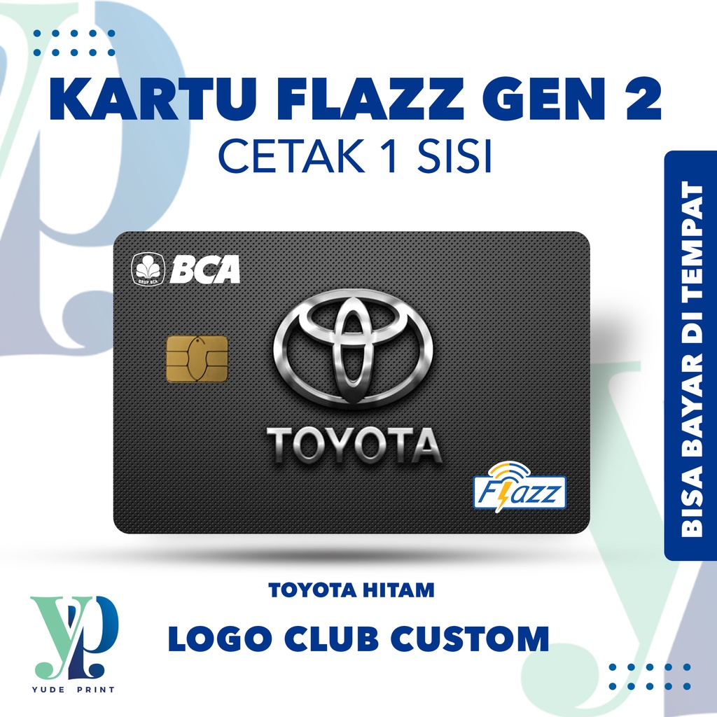 Etoll BCA Flazz Gen 2 Gambar Logo Mobil