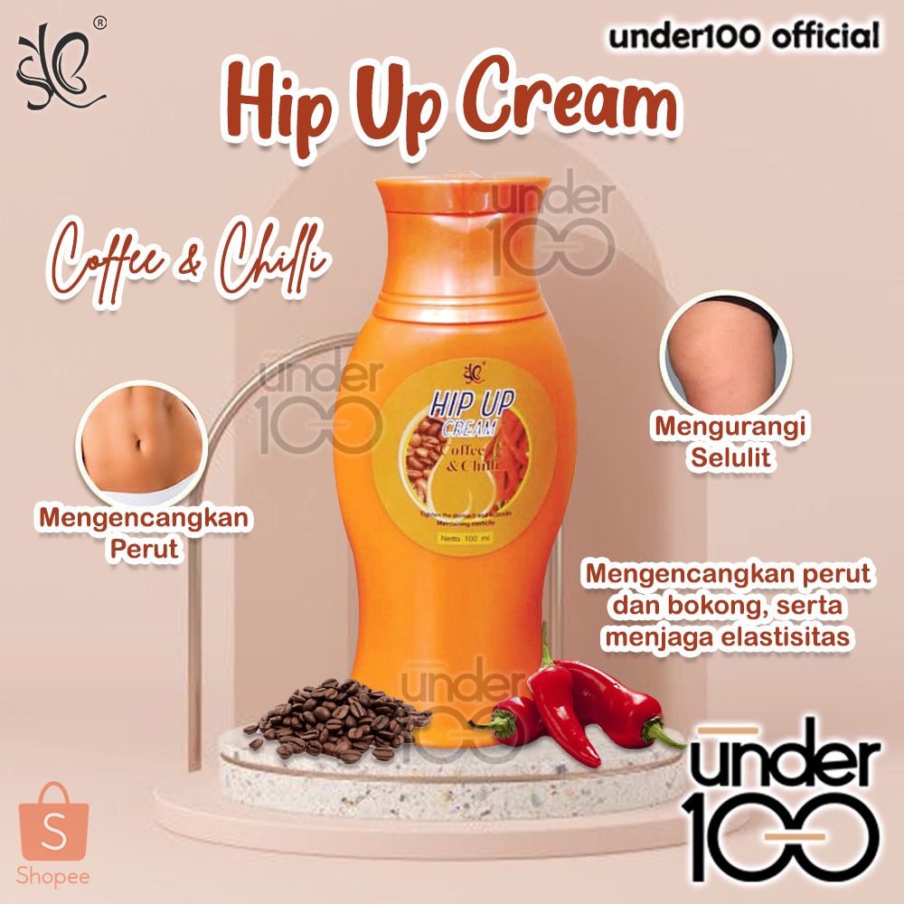 ❤ UNDER100 ❤ SYB Hip Up Cream Coffee &amp; Chili | Cream Tubuh | Cream Pengencang Kulit (✔BPOM)