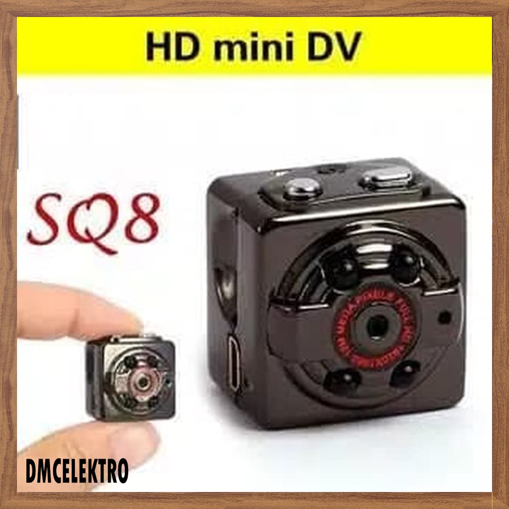 SQ8 Mini Spy Camera 1080 Full HD Kamera Pengintai Super Joss Sport