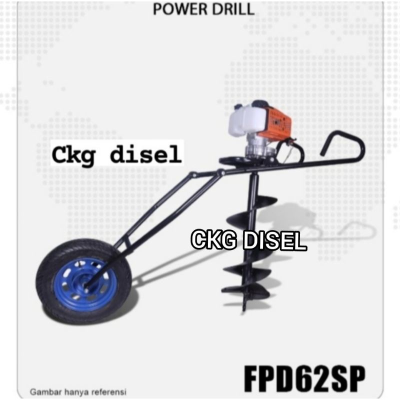Mesin Bor Tanah Eart Auger Firman FPD62SP FPD62 SP Drill 10 inch 250mm