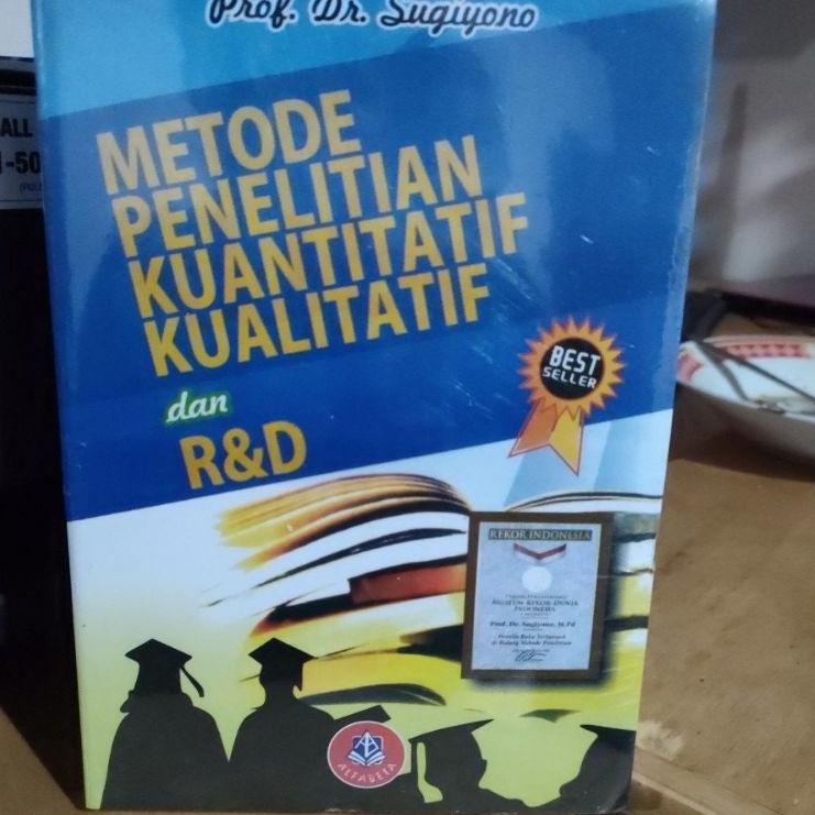 Flash Sale - Metode Penelitian Kuantitatif kualitatif dan R&D 2019 By Sugiyono