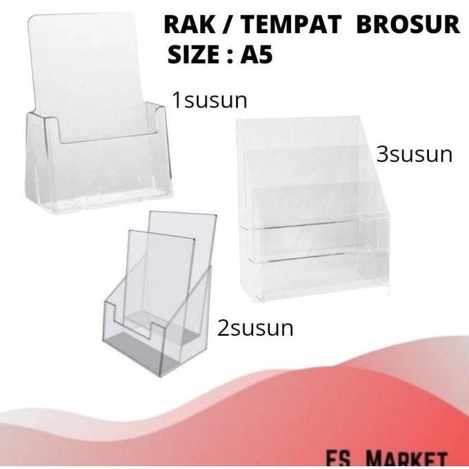 

NEW TEMPAT FLYER AKRILIK A5 / TEMPAT BROSUR AKRILIK A5 / BROSUR AKRILIK LIMITED EDITION