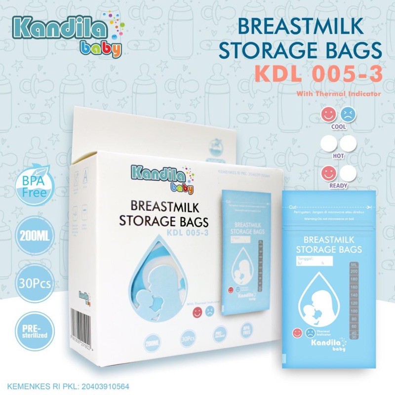 [READY] Kandila Baby Breast Milk Storage Bags Kantong Asi