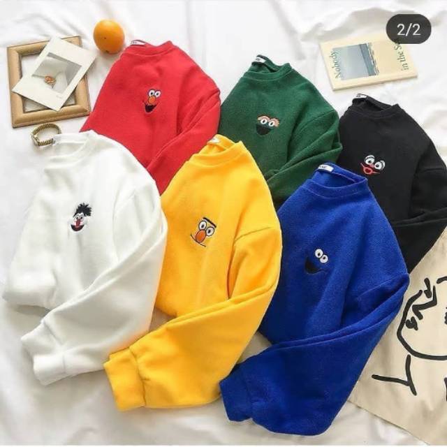 SWEATER ELMO | sweater cewek | sweater kekinian | sweater grosir | sweater | sweater cewek