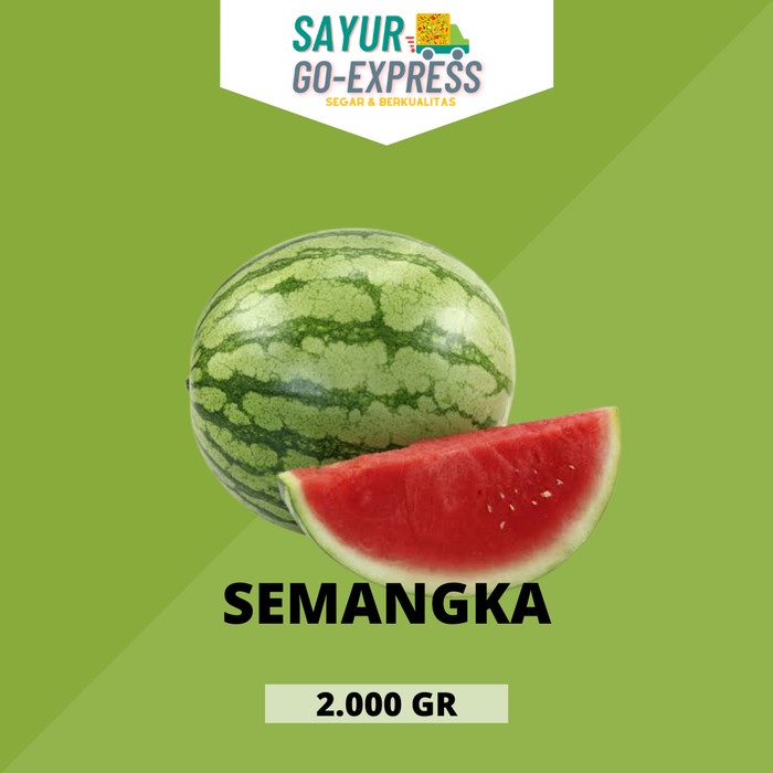 

semangka segar ukuran sedang