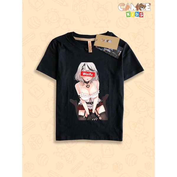 Kaos Anak KIDS Anime Waifu Sakamata Chloe Hololive
