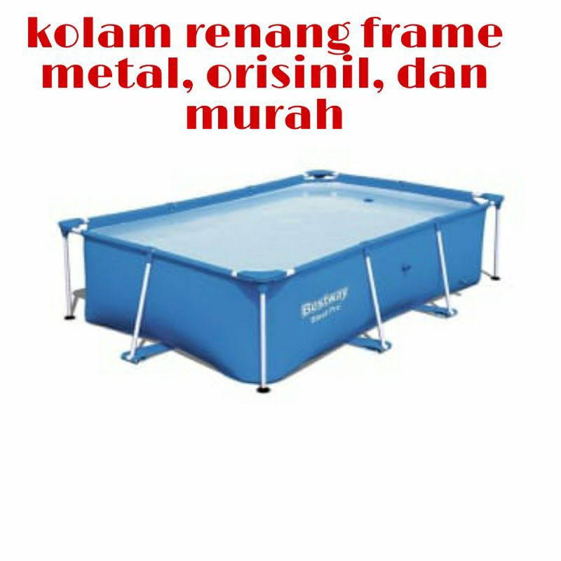 Kolam Renang Keluarga kolam Renang Anak Swimming Pool Kotak Persegi Petak Dewasa Portable Santai Ori