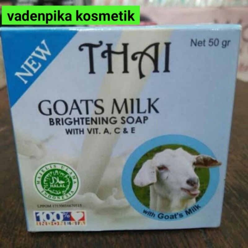 thai goats milk soap