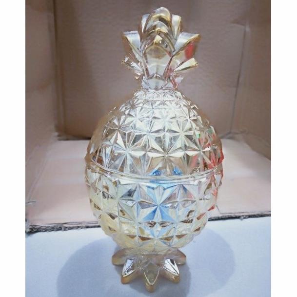 Toples Kaca Aksen Gold/Capodimonte