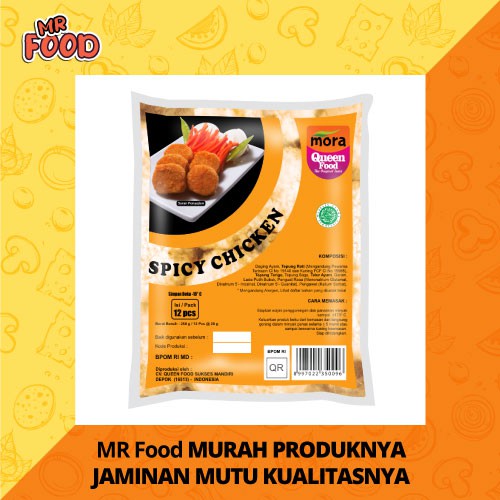 

QueenFood Spicy Chicken 12S Berat 320 gr