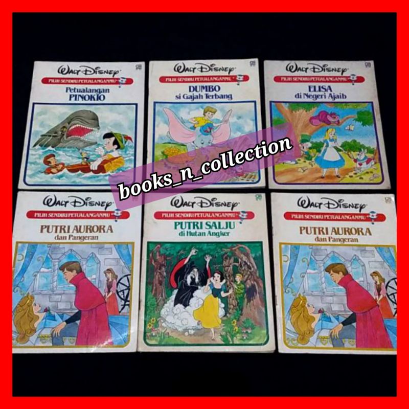 Buku langka pilih sendiri petualanganmu disney harga perbuku