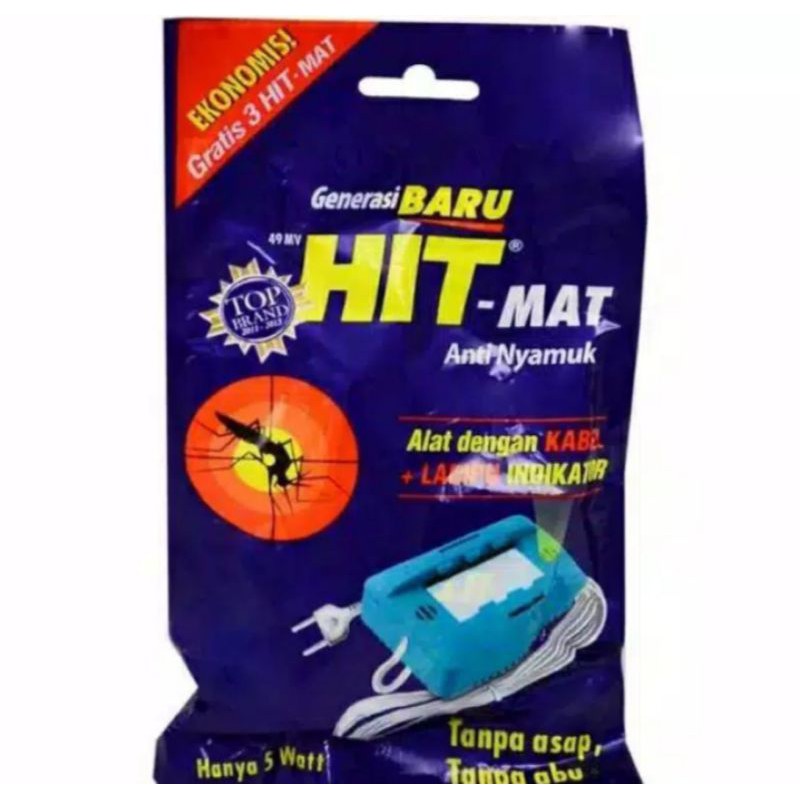 Hit Mat Alat Anti Nyamuk  Ekonomis  Set Anti Nyamuk